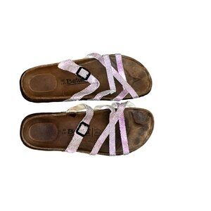 Betula By Birkenstock Pink Strappy Slip On Women's Sandals Size 42/11